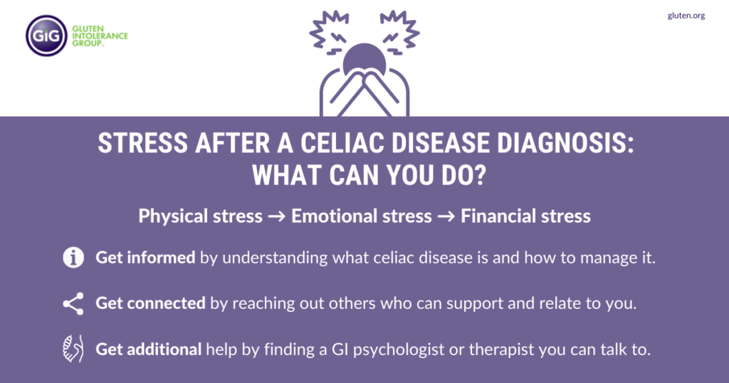 handling the stress of a Celiac Disease diagnosis.